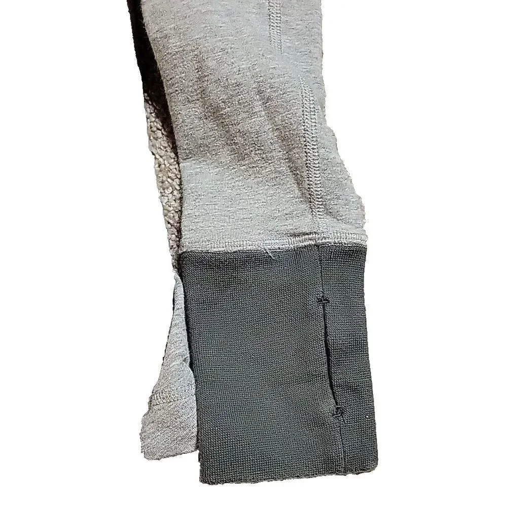 Nike Dri-Fit Jacket Sweatshirt XS Woman GRAY/GREEN  Full Zip Up Athletic‎ Pocket